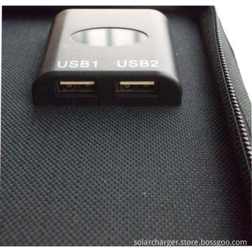 Solar Mobile Charger, Compatible with 5V USB-charged Devices